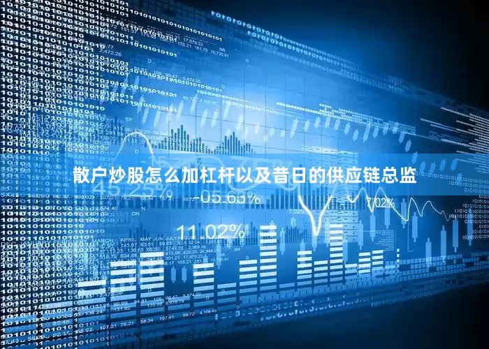 散户炒股怎么加杠杆以及昔日的供应链总监